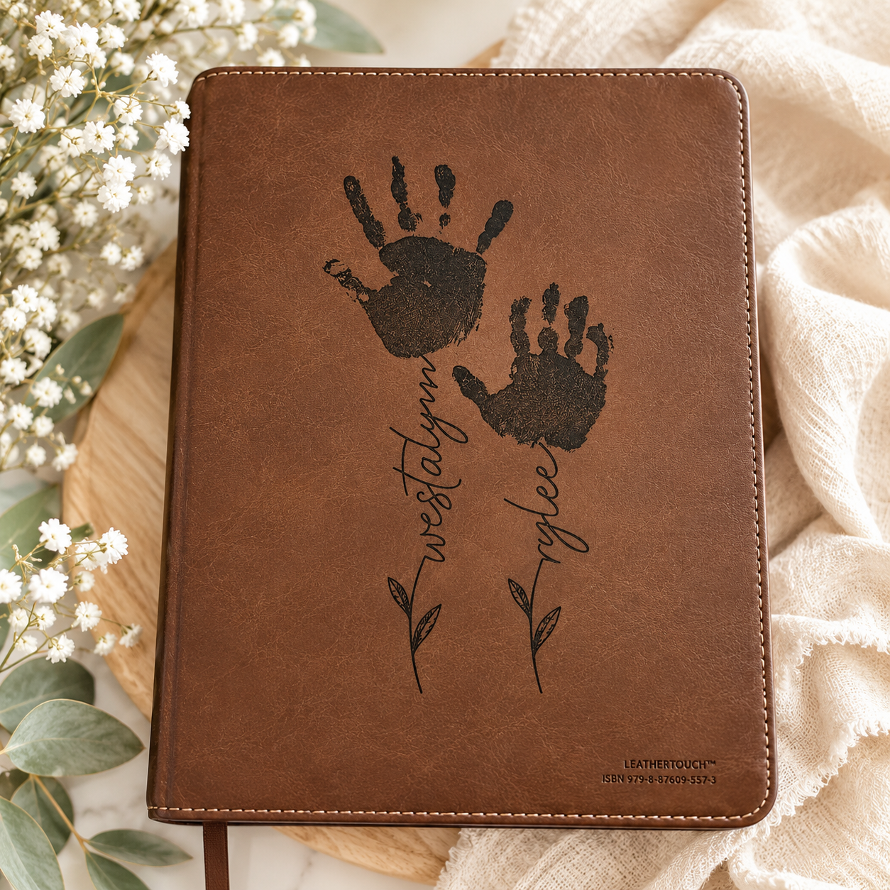 Personalized & Loaded Bible | Custom Engraved Bible | Rooted & Written